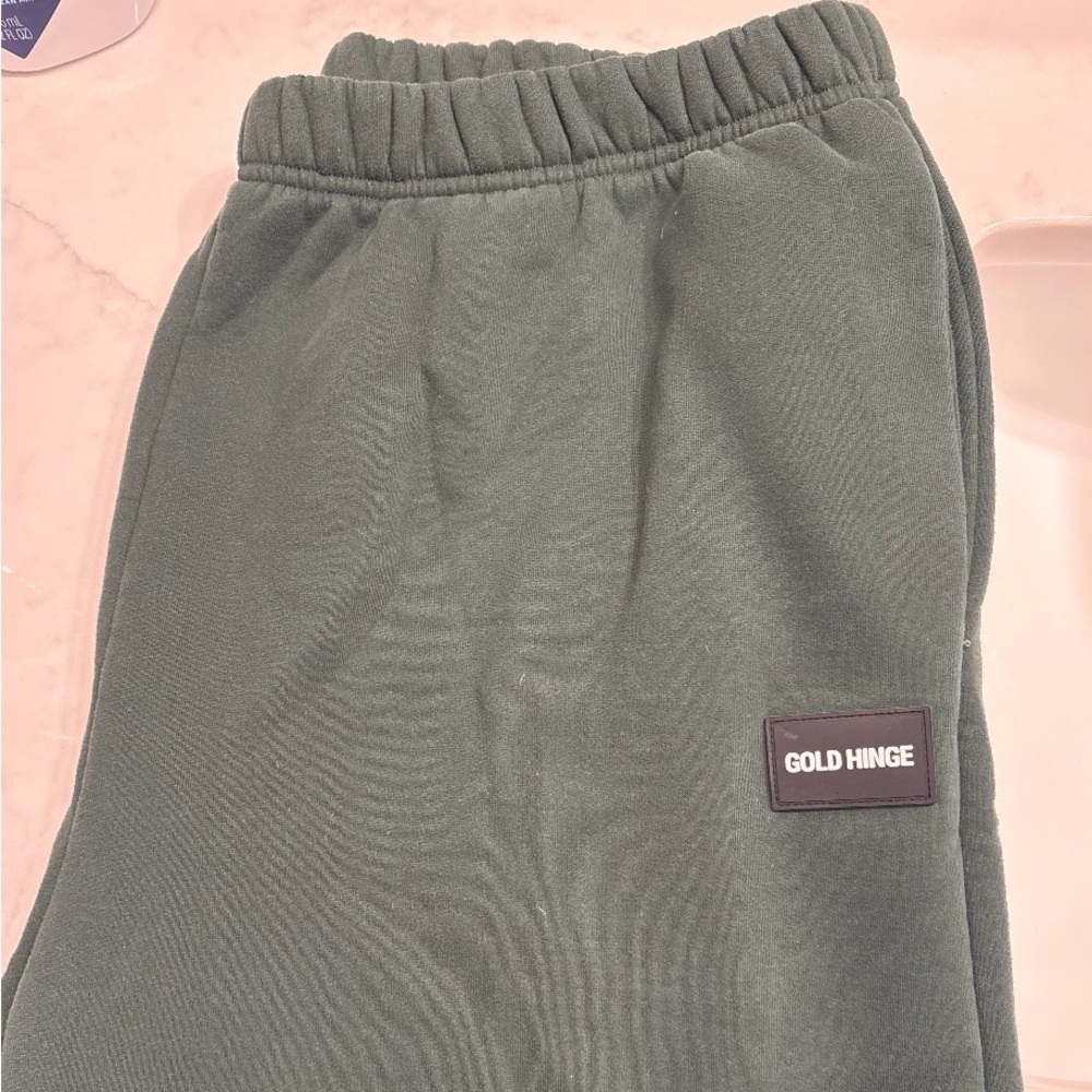 Gold Hinge Women's Green Track Pants